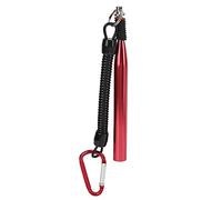 HUSHUI Set di Strumenti Stravaganti per Vermi di Plastica, Accessori per Esche Morbide in Lega di Alluminio Durevole per gli Amanti della Pesca, Include 100 O-ring e 1 Rig, Perfetto per Tutti i