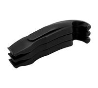 HUSHUI Set Leve per Pneumatici per Bicicletta in Nylon, Barre di Leva Durevoli per un Facile degli Pneumatici, Ideali per la Riparazione della Bicicletta, Kit da 3 Pezzi (Nera)