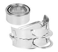 HUSHUI Set per Ravioli in Acciaio Inossidabile Efficiente Pressa per Gnocchi Manuale per Domestica 1 Set