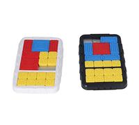 HUSHUI Sfide Puzzle Scorrevole Gioco Portatile Interattivo per Bambini, Facile da Giocare, Sviluppa il Pensiero Logico, Set di 2 Tabelloni