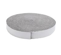 HUSHUI Sostituzione Guarnizione per Griglia per Alte Temperature, Feltro Autoadesivo Tagliabile Ignifugo da 4,5 M, con Adesivo Premium per Affumicatore per Barbecue X XL (Grigio)