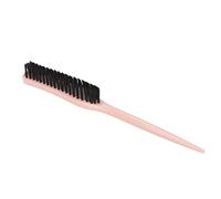 HUSHUI Spazzola per Cotonare i Capelli per Volume e Styling con Design Ergonomico in Formato Portatile per Tutti i di Capelli (Rosa)