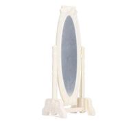 HUSHUI Specchio da Pavimento per Casa delle Bambole 1:12, Specchio da Terra in Miniatura, Accessorio Decorativo per Case delle Bambole e Sale Giochi in Scala 1:12, Realizzato in Resistente Plastica