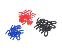 HUSHUI Spessori in Plastica da 60 Pezzi, Distanziatori per Piastrelle a Ferro di Cavallo a Forma di U, Spessore 1/4 Pollice 1/8 Pollice 1/16 Pollice, per Livellamento