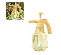 HUSHUI Spruzzatore a Pressione Spruzzatore con Pompa da Giardino Ad Alta capacità da 1,5 Litri per L'irrigazione e la Pulizia delle Piante per Uso Interno Ed Esterno (Gialla)