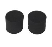 HUSHUI Spugne in Schiuma per Tubo Porta Altoparlante da 90 Mm, Design Resistente e Morbido per Ridurre le Onde Stazionarie e Migliorare la Risposta dei Bassi per Altoparlanti di Casa e Auto, 2 Pezzi
