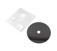 HUSHUI Stabilizzatore CD DVD con Design in Fibra di Carbonio, Riduce le Vibrazioni e il Rumore per Audiofili, Spessore 0,2 Mm, Adatto a Tutti i Lettori con Caricamento Dall'alto e con Caricamento a
