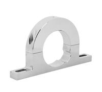 HUSHUI Staffa per Piantone dello Sterzo da 2 Pollici in Alluminio Billet, Supporto Anticaduta per Veicoli Chevy e , Installazione Semplice, Design in Acciaio Resistente (Argento)