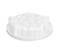 HUSHUI Stampo per Torta in Silicone, Stampo Flessibile per Mousse a Forma di Cuore D'amore per Dolci da Forno, Riutilizzabile, Non Tossico, 8,1x1,9 Pollici per Panettieri Domestici
