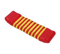 HUSHUI Strumento a Percussione con Ecoscandaglio per Denti per Bambini Educazione Precoce con Design in PVC Colorato 26x8 Cm (Rosso)