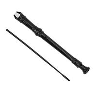 HUSHUI Strumento Musicale Durevole per Clarinetto a 8 Fori con Chiave G per Bambini, Materiale ABS per la Prima Educazione (Nera)