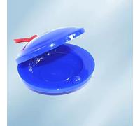 HUSHUI Strumento Musicale per Nacchere da Dito per Bambini, Giocattolo Educativo in Plastica per Bambini - Migliora le abilità Ritmiche e la Percezione della Musica (Blu scuro)