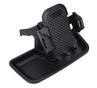 HUSHUI Supporto per Cellulare da Cruscotto con Vassoio Portaoggetti Pratico Organizer per TJ 1997-2006 Compatibilità Universale Plastica Resistente 3 unità