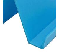HUSHUI Supporto per Cellulare Supporto Durevole per Telefono Portatile per Auto di Casa - Plastica Antiscivolo 1 X (Blu)