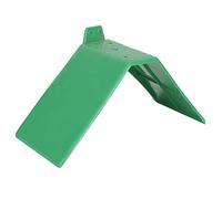 HUSHUI Supporto per Poggiacolombe in Plastica da 10 Pezzi con Design Antiscivolo per Piccioni e Colombe, Verde, Resistente e Facile da Installare, Dimensioni 5,51x5,51x3,94 Pollici