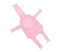 HUSHUI Supporto per Seggiolino per Bagnetto, Inserto in Rete Rimovibile Antiscivolo per Vasche da Bagno Universali, Design Robusto per un Bagno Sicuro, 1 unità (Rosa)