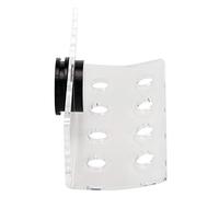HUSHUI Supporto per Staffa per Rack per Coralli per Acquario Crescita Sana di Frammenti e Bottoni di Corallo, Design Acrilico Regolabile a 4 Fori (8 fori)