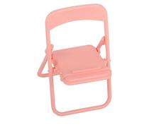 HUSHUI Supporto per Telefono, Supporto Compatto in Materiale TPR per Guardare e Leggere Video, Mobile Portatile per Scrivania, 11 X 5,5 X 6, Cm (Rosea)