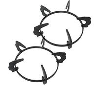 HUSHUI Supporto per Wok Piani Cottura a Gas, Piano Cottura a Gas Supporto per Wok in ghisa Piano Cottura fornello per Piano Cottura a Gas Wok da Cucina