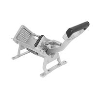 HUSHUI Tagliapasta per Patatine Fritte Manuale Professionale in Acciaio Inossidabile per Uso Commerciale con Piedini a Ventosa e Base Antiscivolo (mangio)