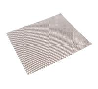 HUSHUI Tappetino per Barbecue Antiaderente di Grado Alimentare, Tappetino a Maglia Resistente al Calore, Adatto a Gas, Carbone, Forno o Macchina per Fumare (Brown 33 * 40 cm)