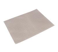 HUSHUI Tappetino per Barbecue Antiaderente di Grado Alimentare, Tappetino a Maglia Resistente al Calore, Adatto a Gas, Carbone, Forno o Macchina per Fumare (Brown 30 * 40 cm)