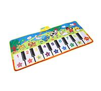 HUSHUI Tappetino per Musicale per Bambini Tappeto Morbido e Resistente in Poliestere per la Prima Educazione del Bambino 53,15"x22,83"