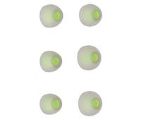 HUSHUI Tappi per le Orecchie in Silicone di Ricambio per Auricolari Morbidi Cuscinetti per la Riduzione del Rumore con 3 Dimensioni per Comfort e compatibilità 6 Pezzi (#5)