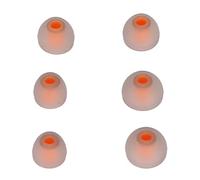 HUSHUI Tappi per le Orecchie in Silicone di Ricambio per Auricolari Morbidi Cuscinetti per la Riduzione del Rumore con 3 Dimensioni per Comfort e compatibilità 6 Pezzi (#3)