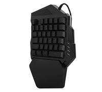 HUSHUI Tastiera da Gioco a una Mano con 35 Tasti per un Comodo Utilizzo con la Mano Sinistra e un Gioco a Risposta Rapida
