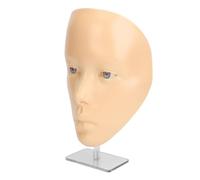 HUSHUI Tavola Pratica per il Trucco Completo del Viso con 7 Pennelli per Trucco e Olio Detergente per Studenti di Bellezza (Pelle bianca)