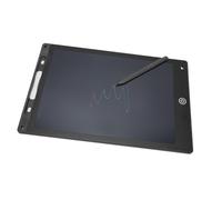 HUSHUI Tavoletta da Scrittura LCD da 12 Pollici per Bambini con Blocco Doodle Cancellabile con Schermo a Colori per attività di Disegno e Apprendimento (Nera)