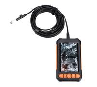 HUSHUI Telecamera per Endoscopio con Schermo HD da 4,3 Pollici e 8 Luci LED per la Manutenzione Automobilistica e L'ispezione delle Macchine