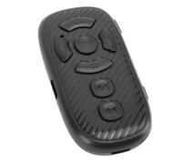 HUSHUI Telecomando, Otturatore per Fotocamera Girapagina Wireless per Tablet Telefono, con Scorrimento Verso L'alto Verso il Basso Tocca Pausa Avvia Volume Registrazione Foto Video (Nera)