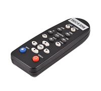 HUSHUI Telecomando Sostitutivo per WDTV001RNN Telecomando per Lettore Multimediale in ABS Durevole per Intrattenimento Domestico Portata 10 M 1 Confezione
