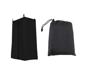 HUSHUI Tenda Portatile per Barca in Tessuto Oxford, Anti-sole, con Borsa Portaoggetti per Barche Pontone