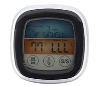 HUSHUI Termometro Digitale per Carne per Barbecue con Touchscreen Sensibile per Cotture Accurate in e Alla Griglia - Design Compatto e Leggero