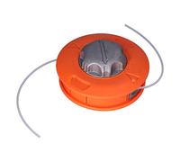 HUSHUI Testa del Tagliaerba con ABS Resistente e Lega di Alluminio per Un'efficiente Cura del Prato Attrezzi da Giardino 1 Pezzo Arancione