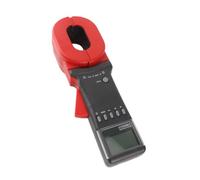 HUSHUI Tester di Resistenza di Terra Pinza Amperometrica Digitale per Misurazione della Resistenza di Terra, Materiale ABS, 1 Tester, Test del Circuito