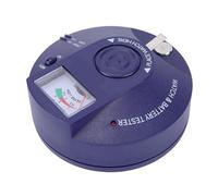 HUSHUI Tester per Batterie per Orologi, Analizzatore di Batterie con Celle Al Quarzo in ABS Durevole con Indicatore LED e Allarme Sonoro per Orologiai, 1 unità