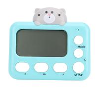 HUSHUI Timer da Cucina Digitale, Design Colorato a Forma di Animale dei Cartoni Animati con Display LCD e Allarme Forte, Retro Magnetico Portatile per Cucinare, Studiare, Viaggiare, (Gatta)