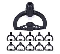 HUSHUI Ugello Spruzzatore da Giardino Durevole per Irrigatore Rotante da 10 Pezzi per Prato e Serra, Connessione in Plastica G3/4