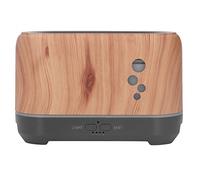 HUSHUI Umidificatore Ultrasonico Elegante con Diffusore di Aromi a da 200 Ml per L'home Office Design con Venature del Legno Alimentato Tramite USB