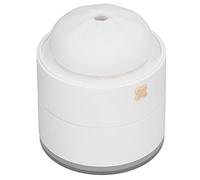 HUSHUI Umidificatore USB da 400 Ml con modalità Regolabili Simpatico Design a Forma di Panino Al Vapore per il Relax e il Comfort della Scrivania (Bianca)