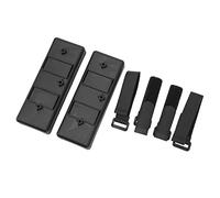HUSHUI Vassoio Batteria RC 2 Pezzi Piastra di Montaggio in Plastica Resistente Facile da Installare per Axial SCX10 1/10 RC Car 150 X 55 X 19 Mm