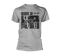 HUSKER DU - LAND SPEED RECORD (GREY) GREY T-Shirt Small