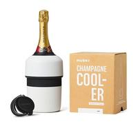 Huski Raffreddatore per champagne, design senza ghiaccio con tappo rimovibile per bottiglie, mantiene il vino freddo fino a 6 ore, si adatta alla maggior parte delle bottiglie di champagne, prosecco e
