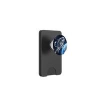 Husky Astronauta Cane Spazio Terra Galassia Scena PopSockets PopWallet per MagSafe