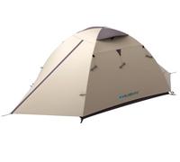 Husky Bird 3 Plus - Tenda da campeggio per 3 persone, colonna d'acqua 4000 mm, marrone chiaro