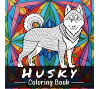 Husky Coloring Book: 40 Relaxing Mandala Style Coloring Pages for Husky Lovers